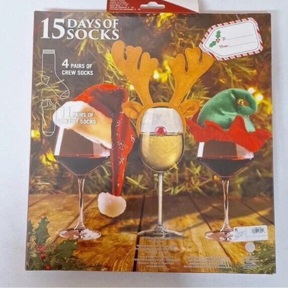 Wine Socks Advent Calendar - Picture 5 of 7